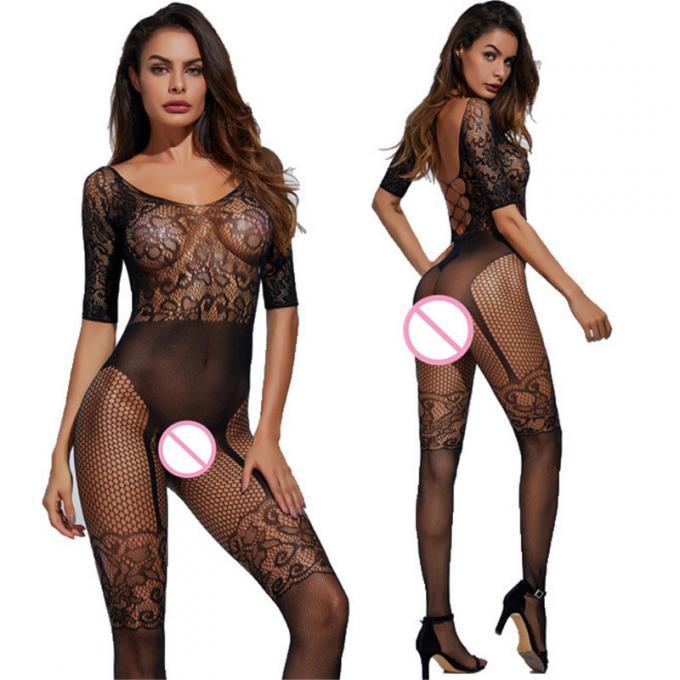 Lencería sexy caliente explosiva del vestido del cordón de la muñeca de la mujer