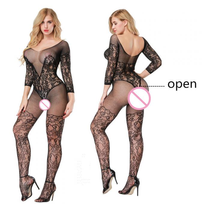 Lencería sexy caliente explosiva del vestido del cordón de la muñeca de la mujer