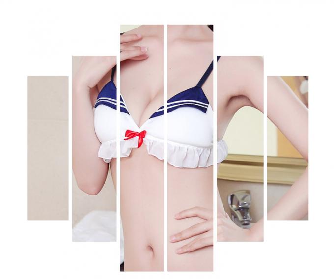 Lencería sexy erótica de la ropa interior de Three-Ppoint de la muñeca caliente del traje
