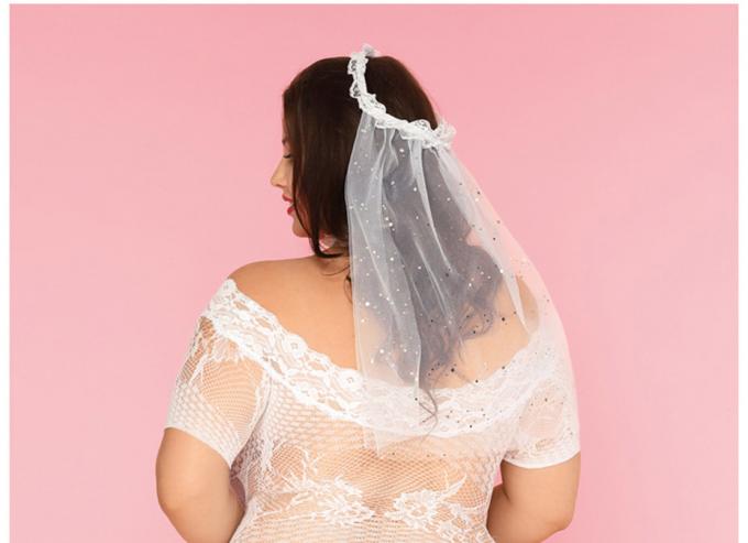 El uniforme atractivo de la ropa interior de Cosplay fijó el Porno erótico caliente de la ropa de noche del vestido de boda del cordón del tamaño extra grande se viste para la ropa interior