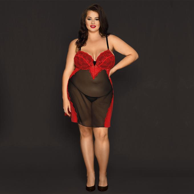 Nueva falda de gran tamaño el dormir del ′ S Leepcoat de las mujeres de la lencería sexy de los pijamas del cordón