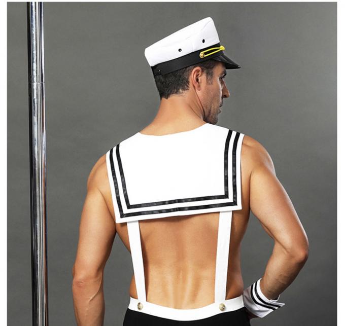 El marinero atractivo Uniform Cosplay Lingerie del ′ s de los hombres fijado para el juego del papel del sexo se adapta a ropa de noche de la noche