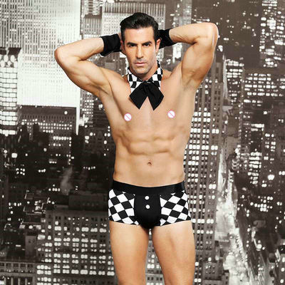 Criada floral Costume Lingerie S-M European Style de la ropa interior atractiva de los hombres primeros
