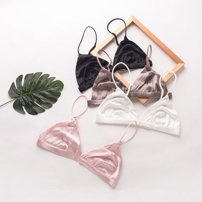 Los sujetadores atractivos convertibles de las mujeres insinúan el sujetador inalámbrico de seda 32A 32B 32C Spandex de nylon