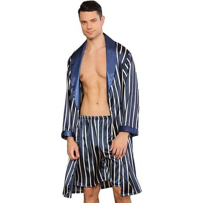 Albornoz caliente de los pijamas del verano del algodón de los hombres sin mangas de la simulación