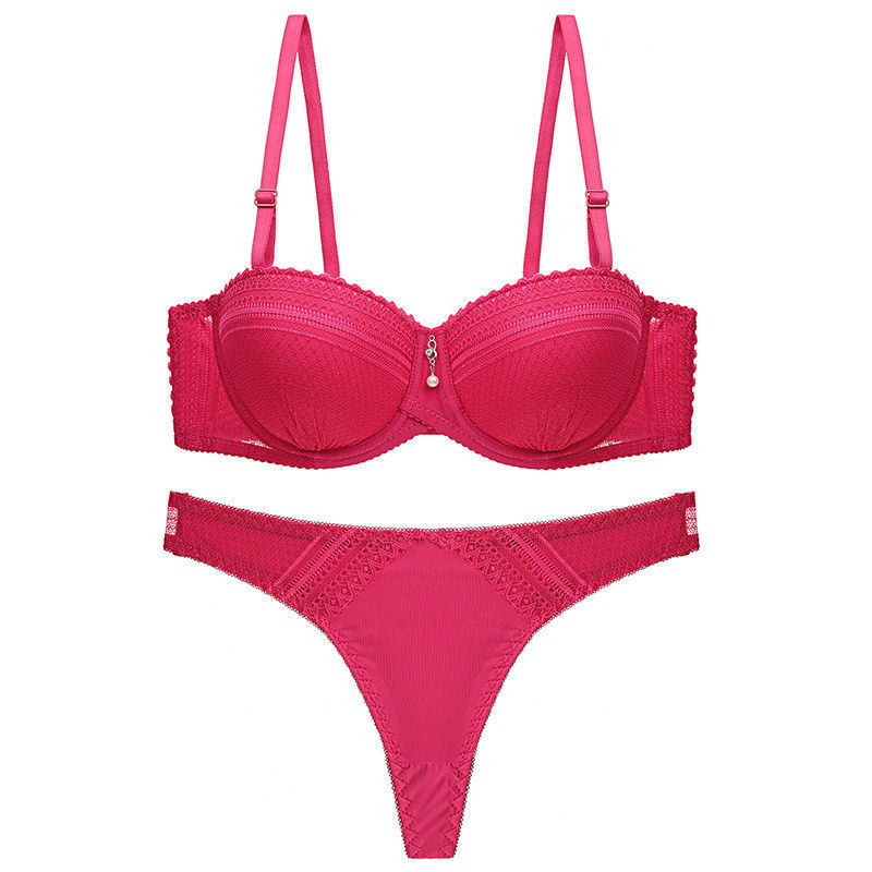 El sujetador atractivo sólido de las bragas de la señora 90B 90C fijó la ropa interior para mujer de XXXL 50kg fija