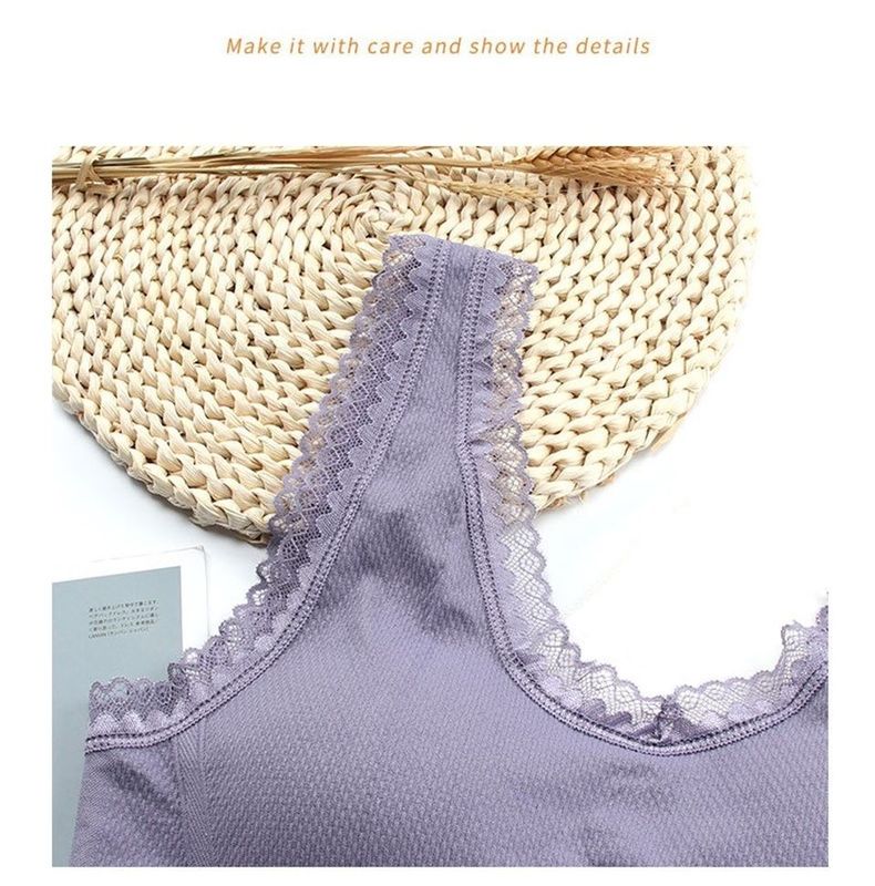 bragas inconsútiles del cordón del algodón de los sujetadores grandes de nylon de las señoras de 85D 75B 80A florales