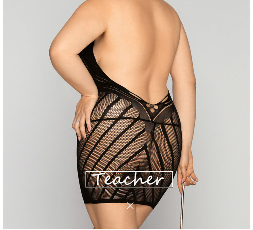 La ropa interior atractiva M-XXL de Cosplay de la cintura de School los 95cm del profesor ata el mono de una pieza
