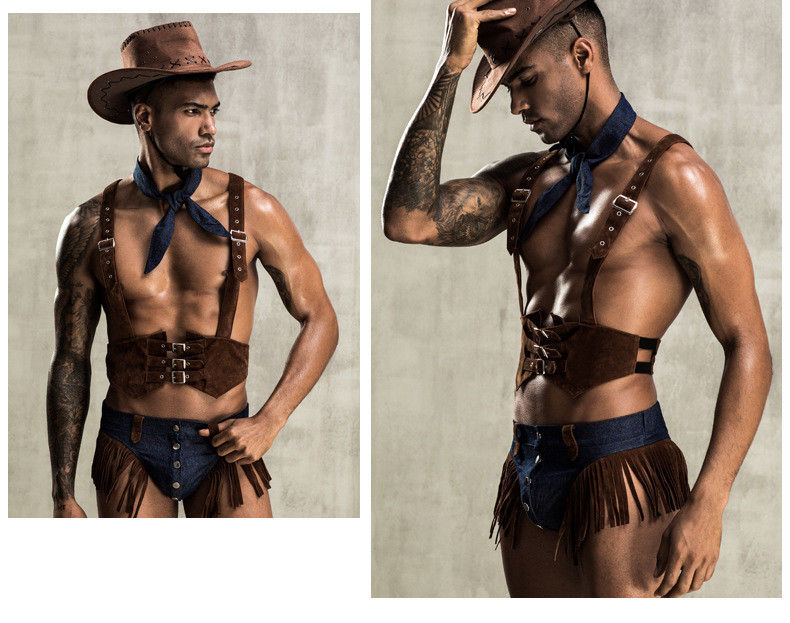 Ropa interior sin mangas del sombrero de Lingerie Man Floral de la criada atractiva de nylon de la vaca del poliéster