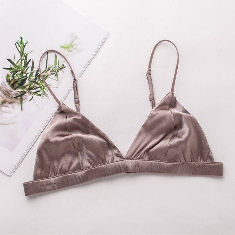 Los sujetadores atractivos convertibles de las mujeres insinúan el sujetador inalámbrico de seda 32A 32B 32C Spandex de nylon
