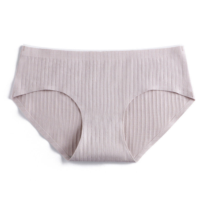 El corte hecho punto Boyshorts inconsútil teñido llano del laser del algodón informa la cintura media