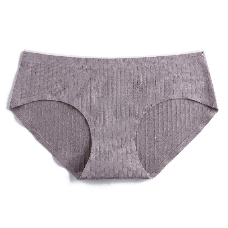 El corte hecho punto Boyshorts inconsútil teñido llano del laser del algodón informa la cintura media