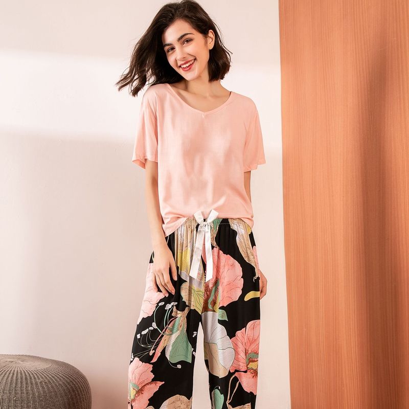 Traje de seda de la noche de la ropa de noche los 62cm XS 2XL de los pijamas de las mujeres 3XL para las señoras