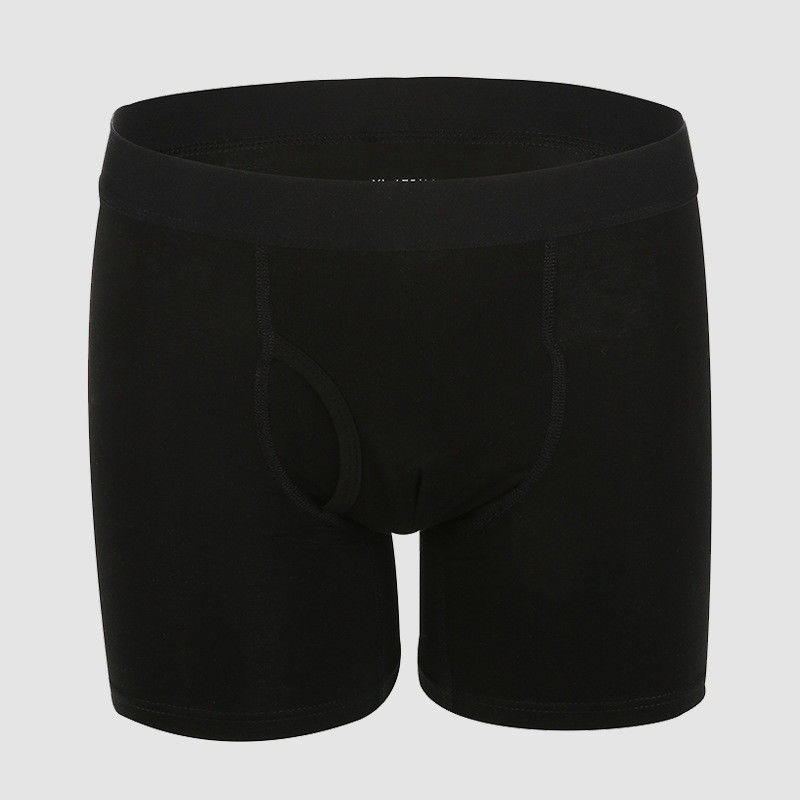 El boxeador de bambú del spandex de algodón de la fibra informa la ropa interior del rayón XS-2XL de los hombres de los pantalones cortos