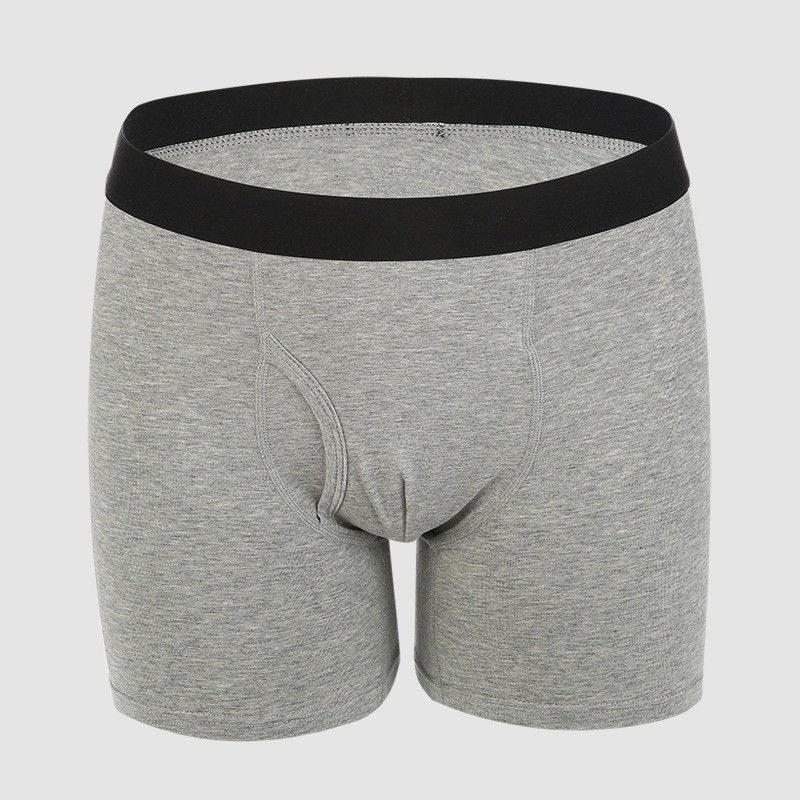 El boxeador de bambú del spandex de algodón de la fibra informa la ropa interior del rayón XS-2XL de los hombres de los pantalones cortos