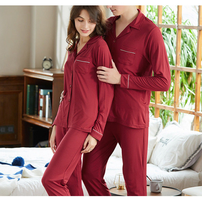 Las fibras atan la casa hecha punto ropa de noche del desgaste del sueño de los pijamas de las mujeres de la tela