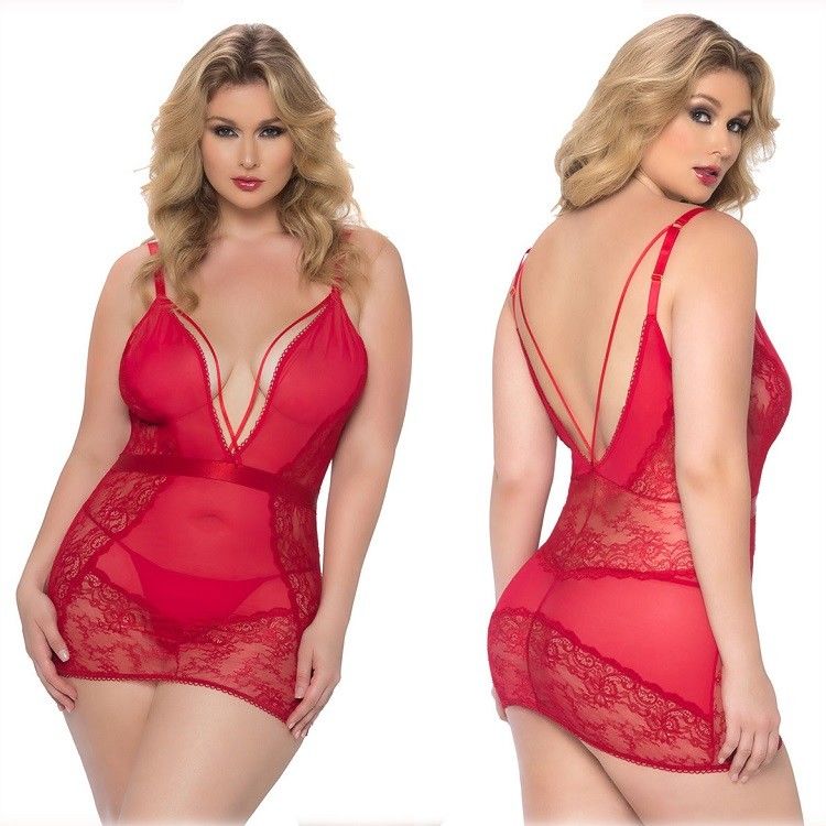 Ropa de noche de los pijamas de las mujeres del encaje sexy