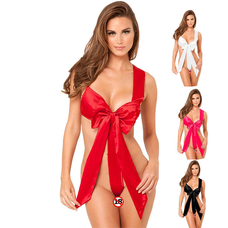 Cuente un cuento la ropa interior con cuello de pico desnuda teñida más los pijamas transparentes del camisón de la ropa de noche del cordón