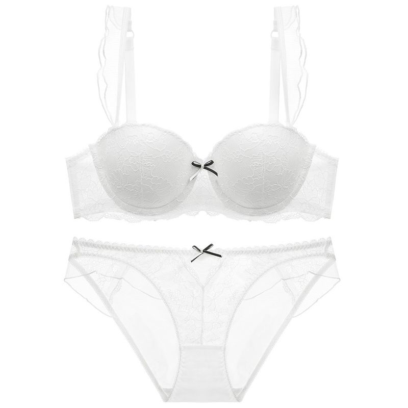 sujetadores con relleno transparentes ultra finos blancos de las señoras Underwired del sujetador XXXL de 80B 85C 90B 90C no