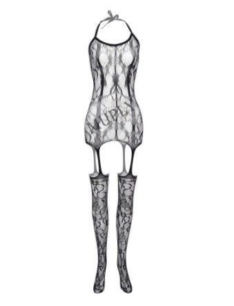 Mujeres Mesh Dress Women Teddy atractivo erótico caliente de la lencería sexy de la pornografía    Señora Underwear Sexy Costumes